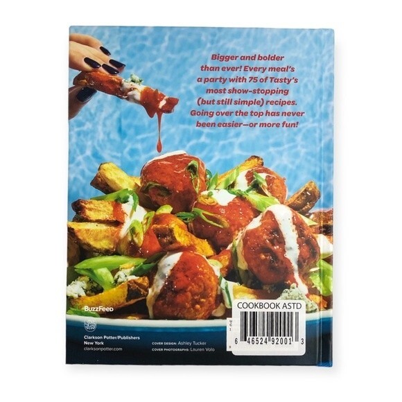 Tasty Over The Top Recipe Hardcover Book - Picture 5 of 6